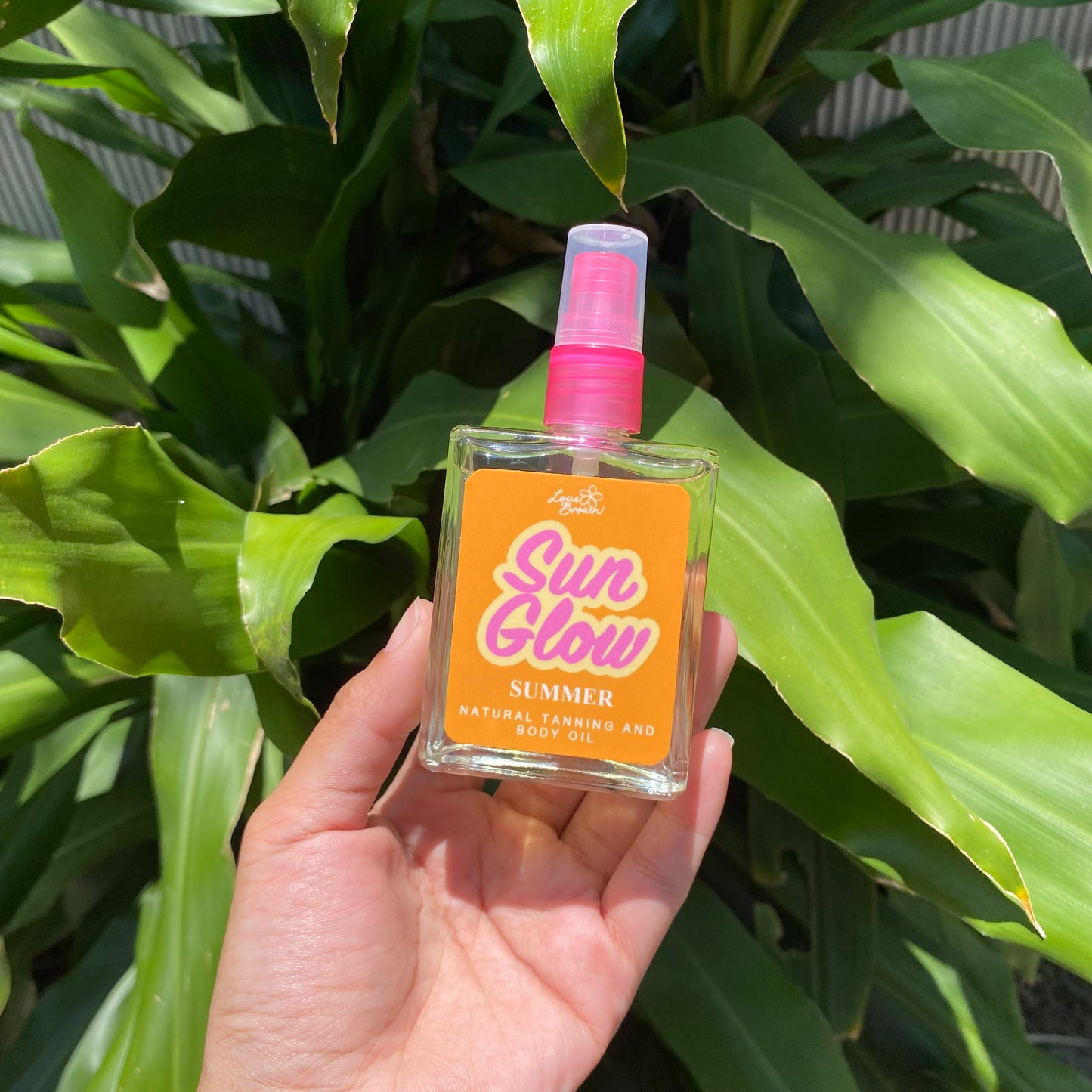 Love Brown Sun Glow: SUMMER (orange coconut)