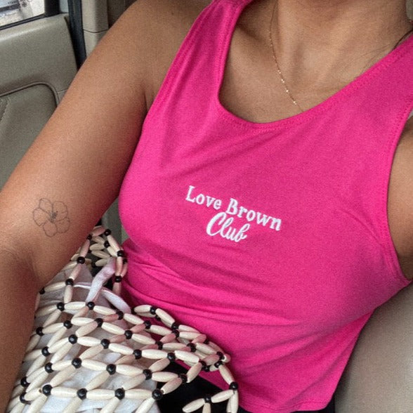 Love Brown Club tank top