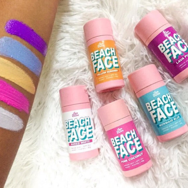Love Brown Beach Face Zinc Stick: Light Pink