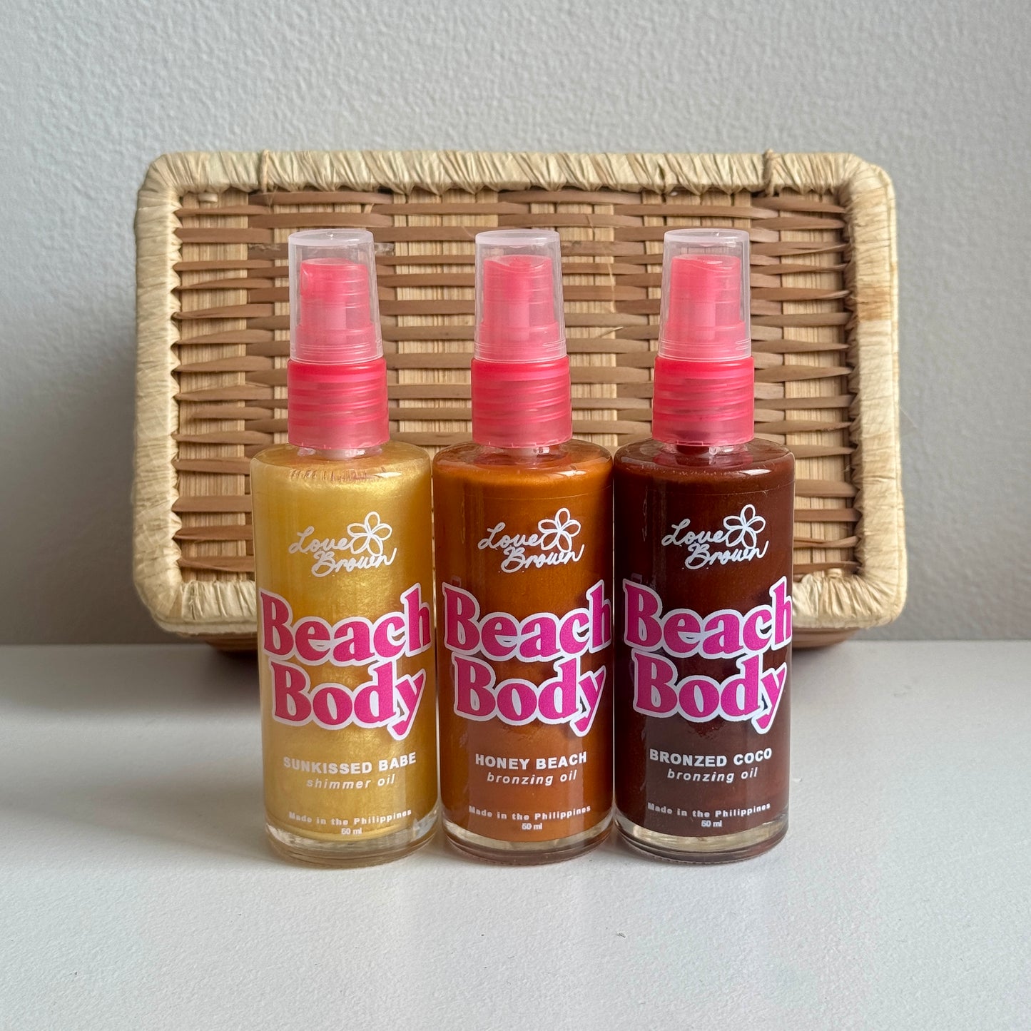 Love Brown Beach Body Bronzing Oil: Honey Beach