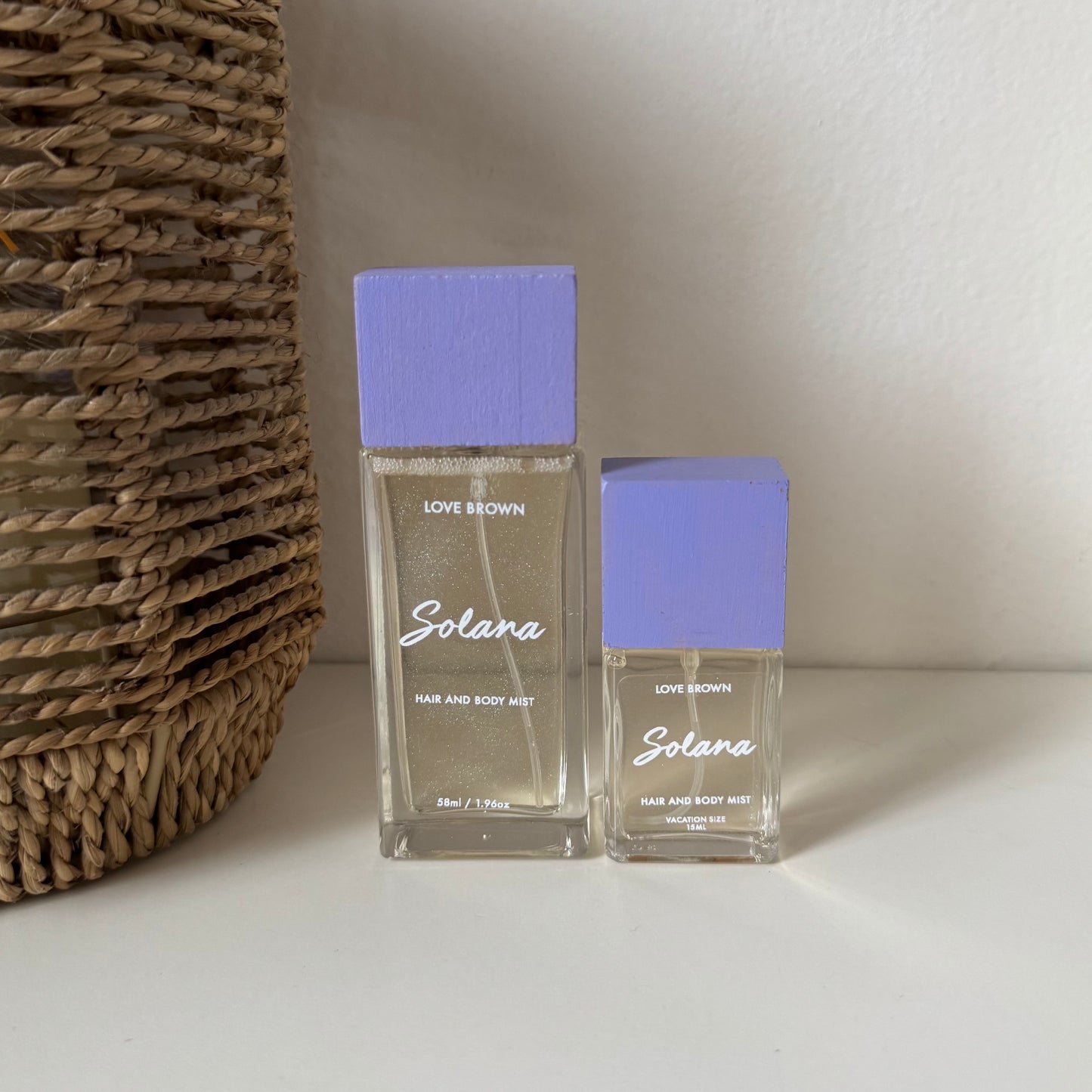 Love Brown Solana Hair and Body Mist (Jasmine and Vanilla)