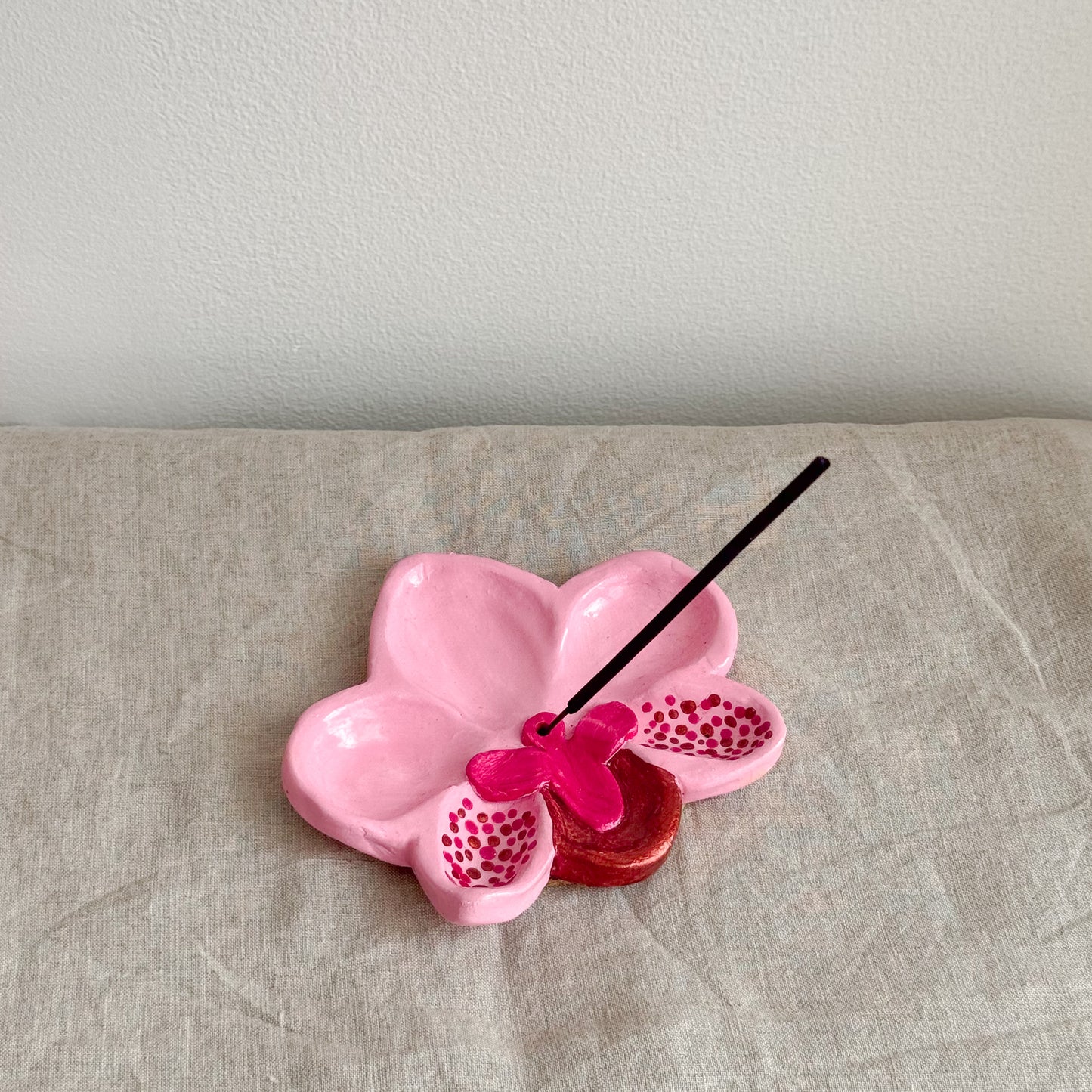 Ihliarts Trinket Dish: Pink Orchid