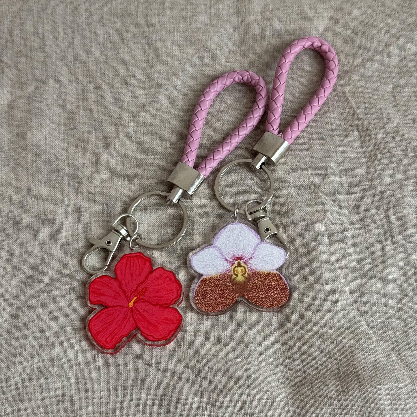 Ihliarts Trinket Dish: Pink Orchid