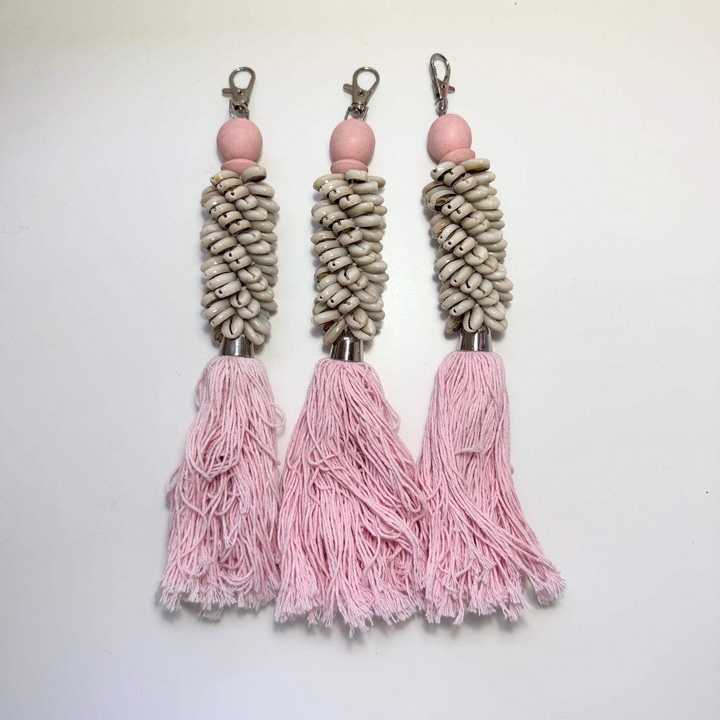 Love Brown Shell Keychain | Beach Bag Charm