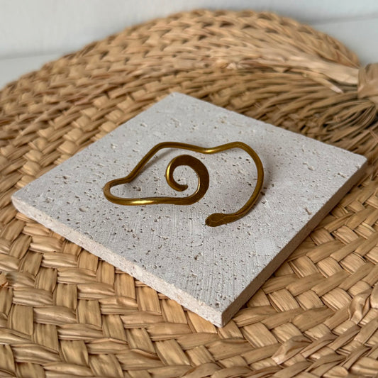 Love Brown x Nuno Sa Tanso: Brass Bangle 6
